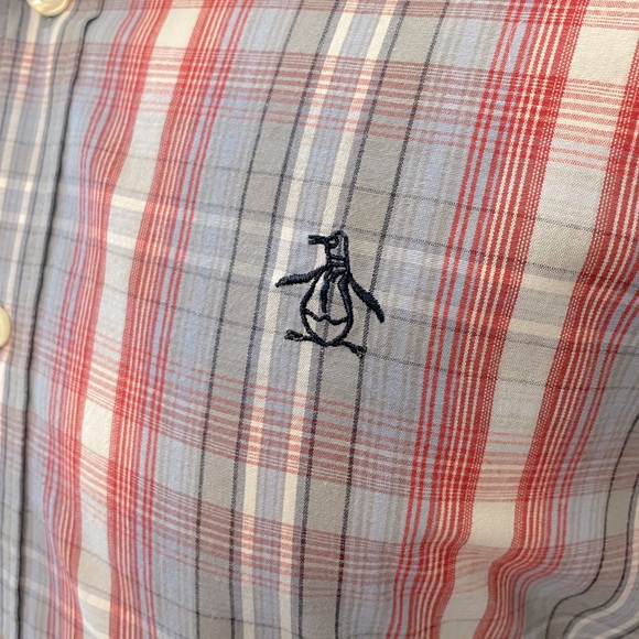 SALE THRU 8/14- Penguin button down shirt (S) - Picture 3 of 5